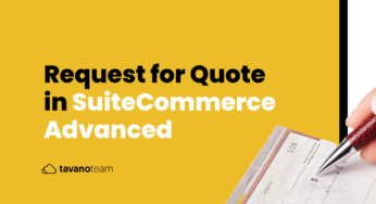 Request for Quote in SuiteCommerce Advanced