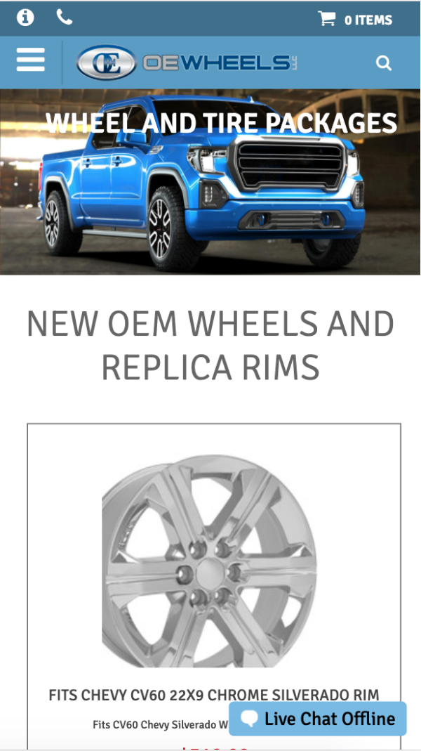 OE Wheels - NetSuite eCommerce Success Stories | Tavano Team