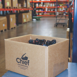 Chief Enterprises Shipping Box