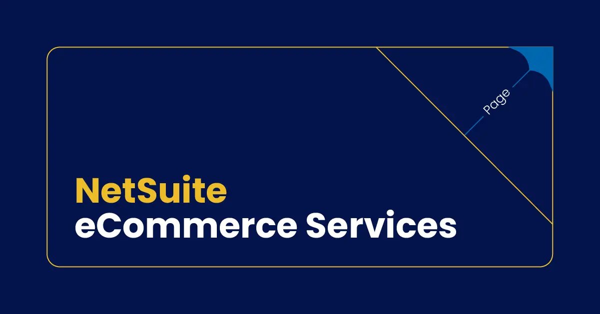 NetSuite eCommerce Services - NetSuite Experts